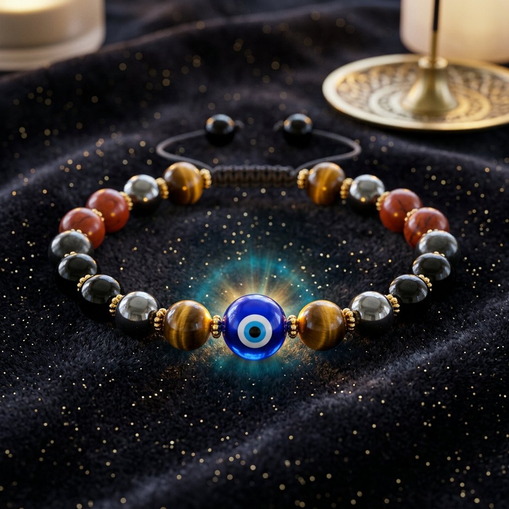 Nazar Suraksha Kavach 21 Beads Spiritual Bracelet